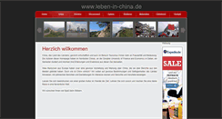 Desktop Screenshot of leben-in-china.de